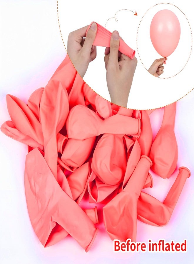 1iAM 50 Pieces Red Pastel Balloons for Decoration - Balloons for Birthday, Anniversary, Mehndi, Wedding, Retirement Party, Valentine's Day, Techer's Day Indoor, Outdoor Decoration - Image 5